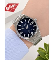 Lee Cooper Çelik Kordon Takvimli Kadran 50 Mt Suya Dayanıklı Özel Tasarım Erkek Kol Saati LC.M02.M1