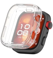 Huawei Watch Fit 4 Pro Silikon Parlak Renkli Ekran Koruyuculu Kasa Koruyucu (Fit (Renksiz)