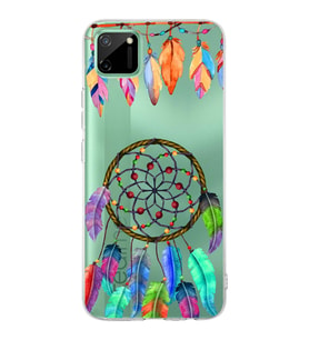 PrintiFy Realme C11  ile Uyumlu 1mm Slim Fit Nazar Boncuğu 6 Baskılı Şeffaf  Kılıf