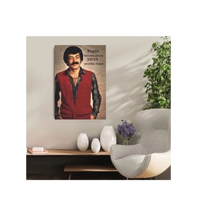 Ahşap Retro Mdf Poster , Komik Sözler , Duvar Yazıları , Manzara ,  Tarih , Edebiyat - Tbl0167