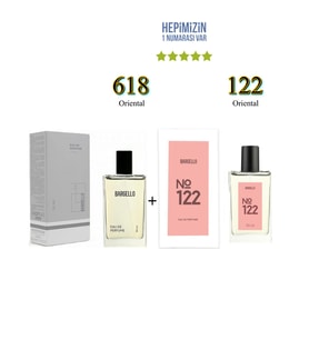 618 + 122 Erkek/Kadın Parfüm Edp 50 ml Oriental - Mnms618122
