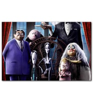 Cakatablo Addams Ailesi Yeni Film Görseli MDF Tablo