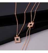 925 Ayar Gümüş Minimalist Kolye Bileklik Set