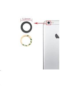 iPhone 6S PLUS Arka Kamera Camı Lens Yapışkanlı