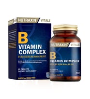Nutraxin B Vitamin Complex - B Vitamini Takviyesi 60 Tablet