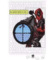 Deadpool Big Gun Puzzle 240 Parça Yapboz