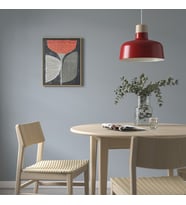 Çerçeveli resim, çok renkli, 40x50 cm, portakal çi̇çeği̇, meşe görünüm