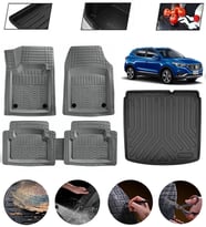 Mg Zs 2020-2026 Alt Uyumlu Paspas Araca Özel Bagaj Havuzu MBS Gri