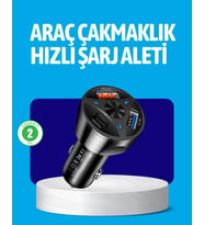 Northcity 55W Güçlü Araç Şarj Cihazı - Power Delivery ve Hızlı Şarj Desteği