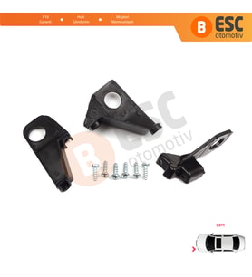 VW Golf MK6 5K 2008-2013 Convertible 517 2011-2016 5K0998225 İçin Sol Ön Far Ayak Tamir Seti
