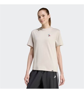 Adidas Soft Sport T Beyaz Kadın T-Shirt JZ7896