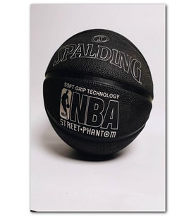 Cakatablo  Spalding Siyah NBA Basketbol Topu MDF Tablo