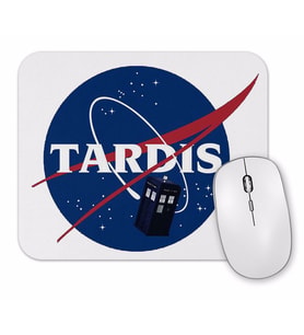 Doctor Who  Tardis Nasa Mouse Pad