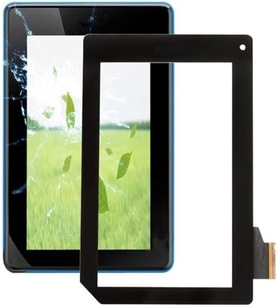 Acer Uyumlu Iconia Tab B1-A71 7'' Tablet Dokunmatik Siyah Ön Cam