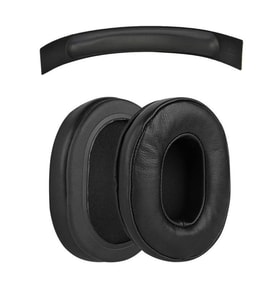 Steelseries Arctis 1 Uyumlu Deri Kulaklık Pedi ve Deri Kafa Koruma Bandı (Siyah)