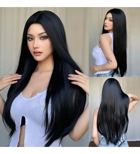 Luxury Perçemsiz Doğal Siyah Vip Özel Model