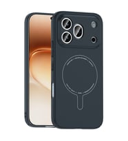 Lexroo Honor 600 Pro 5G Kılıf M-Safe Şarj Özellikli Kamera Korumalı Elio Sert PC Kılıf - Lacivert
