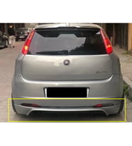 Fiat Punto Grande Rieger Arka Ek 2005 2006 2007 2008 2009 Mat Siyah Plastik