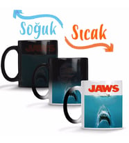 Jaws Horror Korku Film Movie Spielberg Crossover Sihirli Kupa Bardak Porselen
