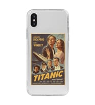 Iphone XS MAX Uyumlu Titanic Tasarımlı Şeffaf Telefon Kılıfı