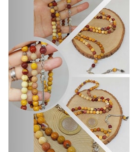 Jasper Taşı 99luk Tesbih 8mm (9805)
