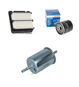 Chevrolet Aveo t250 t255 2008-2010 1.2 benzinli 3Lü Hava + Yağ F. + Yakıt Filtre