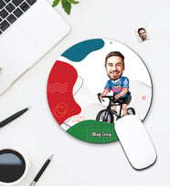 Kişiye Özel Karikatür Erkek Sporcu Tasarımlı Mouse Pad 113