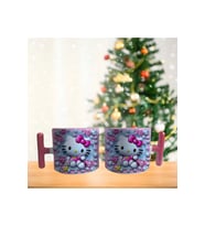 Ghostbastır Design Hello Kitty Kupa Bardak Tek Adet 0215