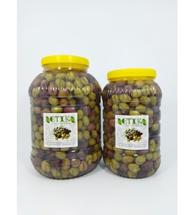 Manzalina Cinsi Dilme Tatlanmış Zeytin 5 Kg+3 Kg