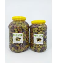 Manzalina Cinsi Dilme Tatlanmış Zeytin 5 Kg+3 Kg