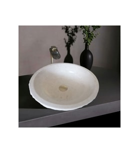 Ece Bej Mermer Dışı Yatay Patlatma Lavabo
