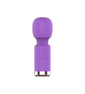 Modern Mini Wand Vibratör Mor