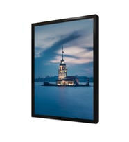 İstanbul Kız Kulesi Çerçeveli Mdf Tablo