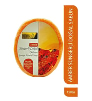 Doğal Amber Soap Peeling Etkili Ferahlatıcı Natural Amber Süngerli Sabun 150 gr