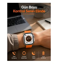 Mey İthalat® Akıllı Saat GPS Özelliği Bildirim Görme Adımsayar Sesli Görüşme Yapabilen Yeni Nesil