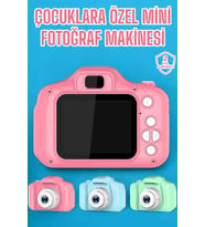 Çocuk Kamerası Dijital 1080p Hd Kaliteli Mini Fotoğraf Makinesi Profesyonel