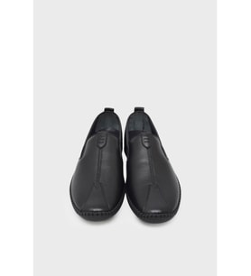 Castle Black 71101 Erkek Hakiki Deri Comfort Ayakkabı (Siyah)