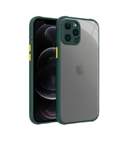 Lexroo iPhone 12 Pro Max Kılıf Kaff Kılıf - Koyu Yeşil