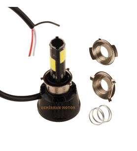 Led Ampul Fanlı 40Watt M8COB Model Belgeli