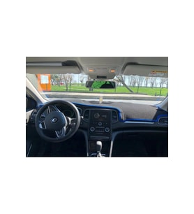 Renault Megane 4 Modellerine Uygun Torpido Koruma Halısı Siyah Kenar Renk Sarı