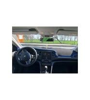 Renault Megane 4 Modellerine Uygun Torpido Koruma Halısı Siyah Kenar Renk Sarı