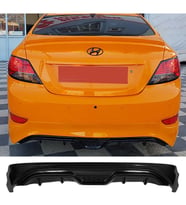 Hyundai Accent Blue Arka Ek Plastik Siyah Difüzör 2010-2018 Arka-bodykit-ek-karlık
