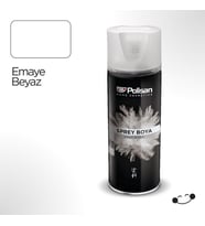 Polisan Özel Amaçlı Emaye Beyaz Sprey Boya 400 ml
