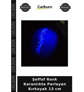 Şeffaf Renk Karanlıkta Parlayan Kırkayak 13 cm Parti Şakası İlginç Hediyelik Komik Şaka