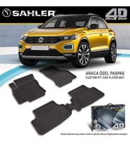 Volkswagen T-Roc Havuzlu Paspas 4,5D Sahler