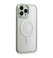 Apple İphone 14 Pro Max Kılıf Room Magneticsafe Silikon - Su Yeşili