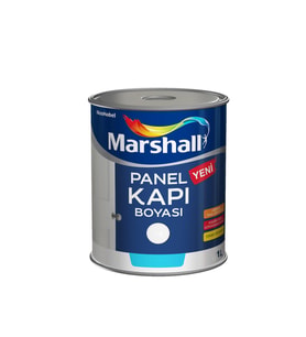 MARSHALL SU BAZLI PANEL KAPI BOYASI 1 LT BEYAZ BW BAZ