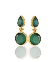 Kadir Jewellery 22 Ayar Altın Kaplama Vintage Küpe -El İşçiliği Ve Hipoalerjenik Küpe