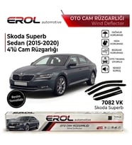 SKODA SUPERB (2015-2020>) 4'LÜ SEDAN CAM RÜZGARLIĞI