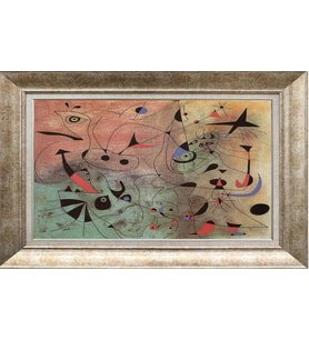 GÜMÜŞ ÇERÇEVELİ TABLO N1080
